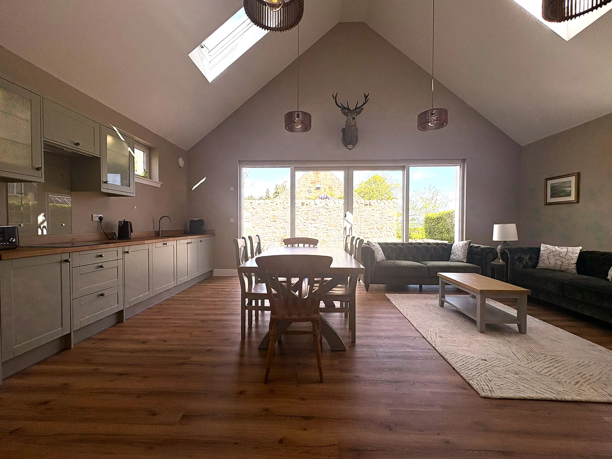 Saorla, Kitchen and Living Area